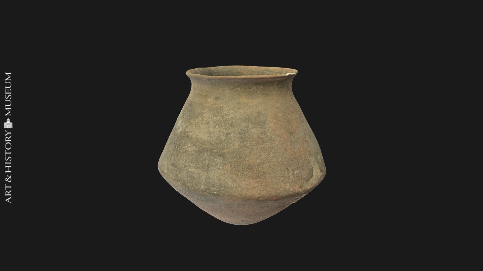 Carinated vase with flaring rim - PG.41.1.006 — Sketchfab embed 3D viewer