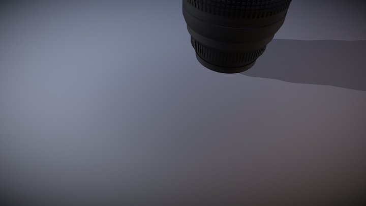camera lens in blender 3D Model