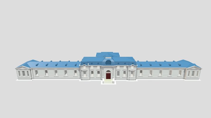 Museum Center I. C. Bratianu (Buzău, România) 3D Model