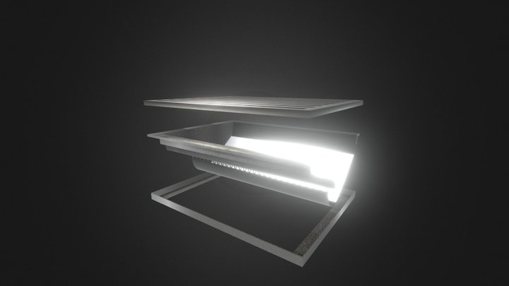 COLADERAS CASCADA 3D Model