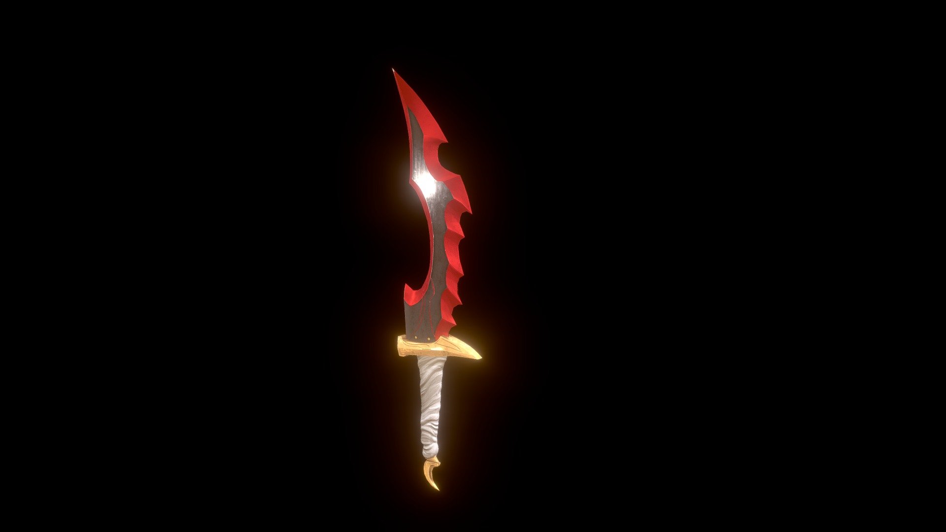 Knight Killer Dagger - Download Free 3D model by Maple (@mapletree ...