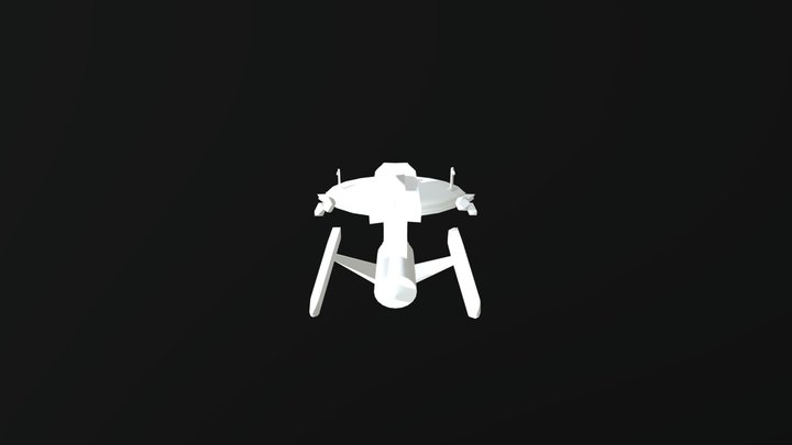 Star Trek Spaceship 3D Model