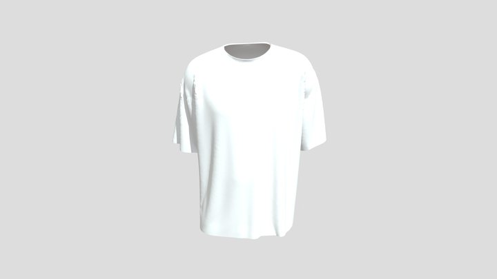 T-SHIRT 3D MOCKUP (EDITABLE) 3D Model