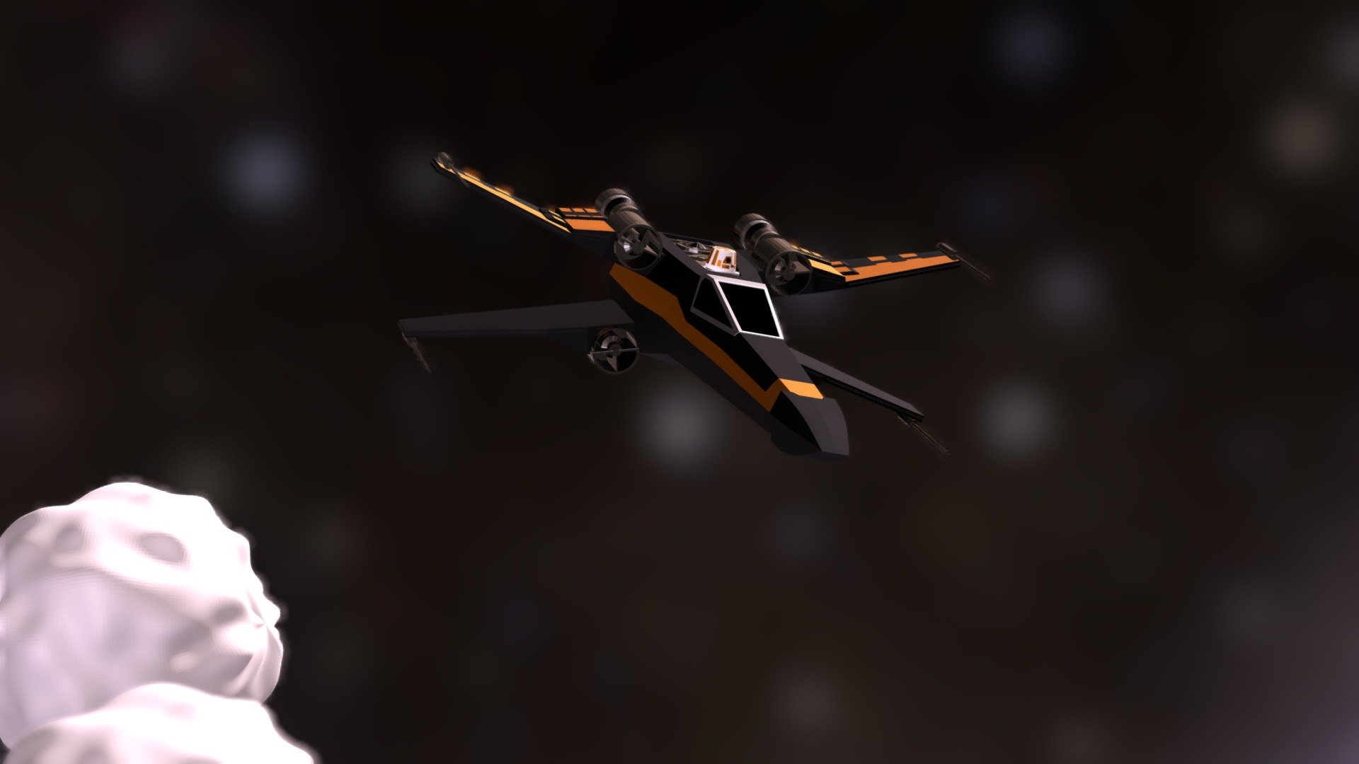xwing animated - 3D model by SamuelArnold [6dc4691] - Sketchfab