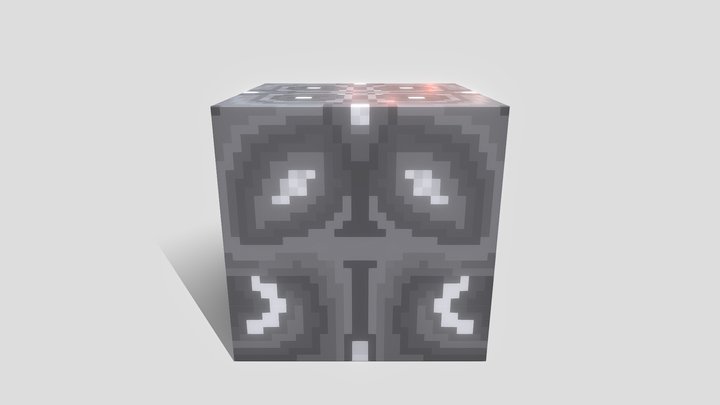 Lite Shulker 3D Model