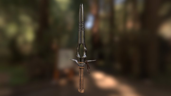 Sword Viking Fantasy 3D Model