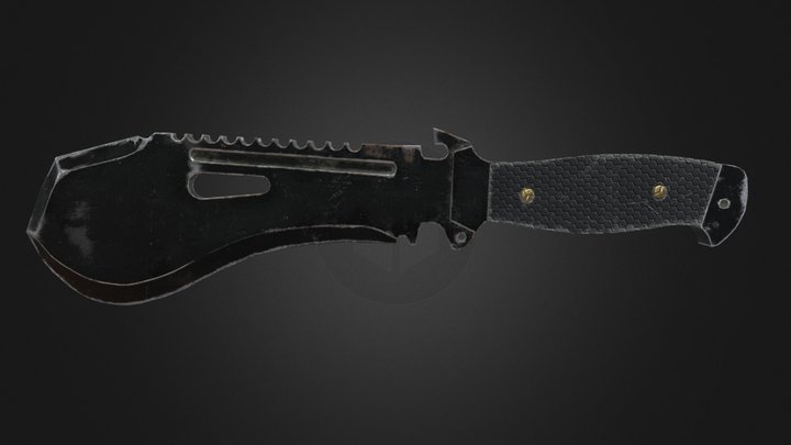 Machete 3D Model
