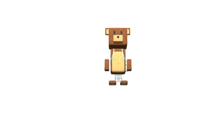 super_bear_adventure_12_x_x_model_by_chebureksba 3D Model