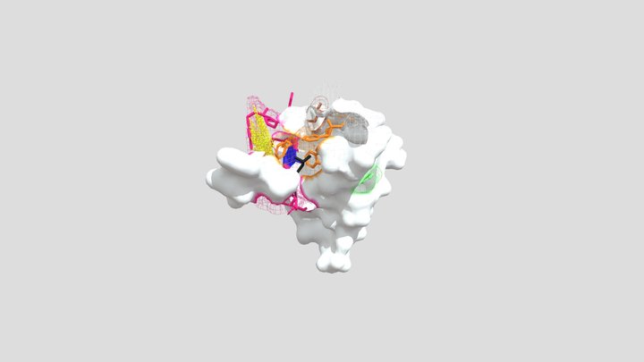 BCX3:H1K26me2 3D Model