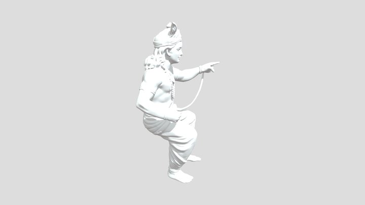 Bhagwan Krishna Sitting – Modelo 3D gratuito STL
