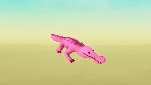 Gator 3D Model