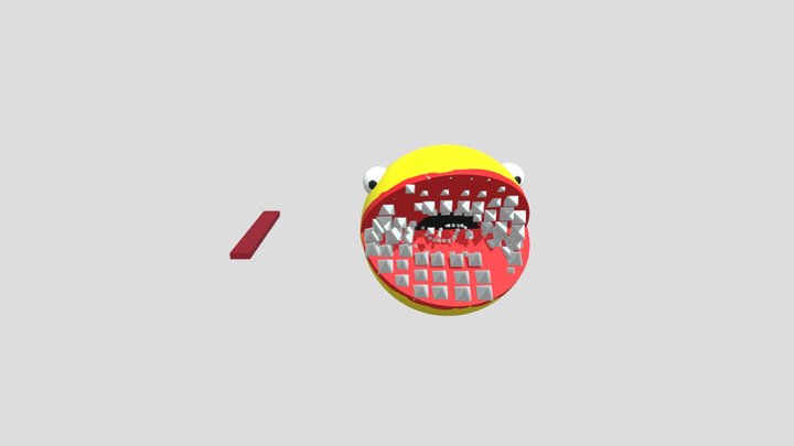 Pacmen 3D Model