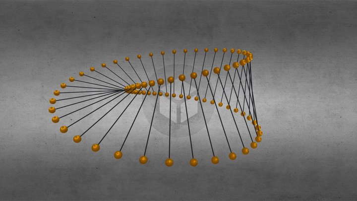 Kinetic Art Rotating Bars II