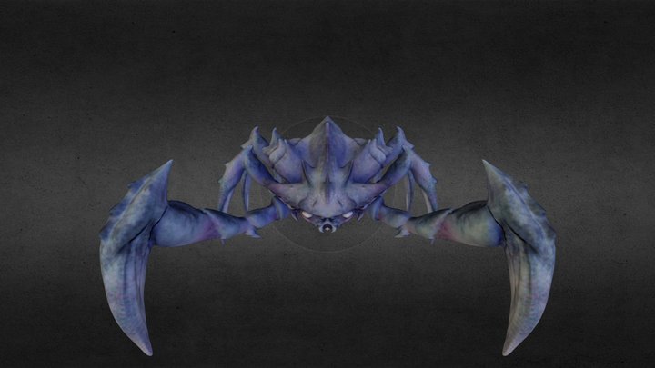 Ethereon Crab Creature 3D Model
