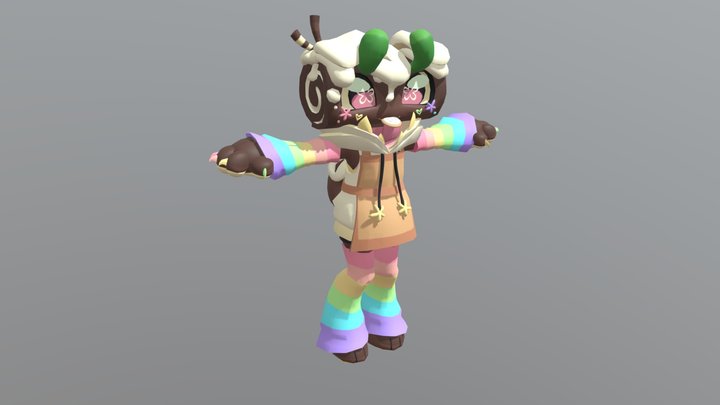 Stylized Cosmo – Gratis 3D-model STL