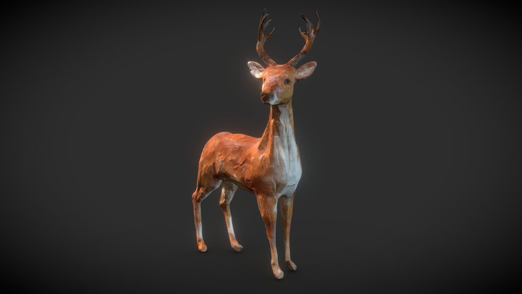 Stylized Deer