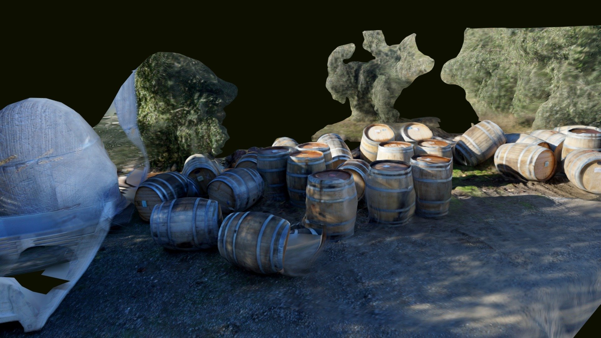 Wine barrel Test