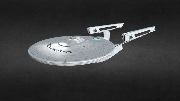 Star trek online | Constitution II Class 3D Model