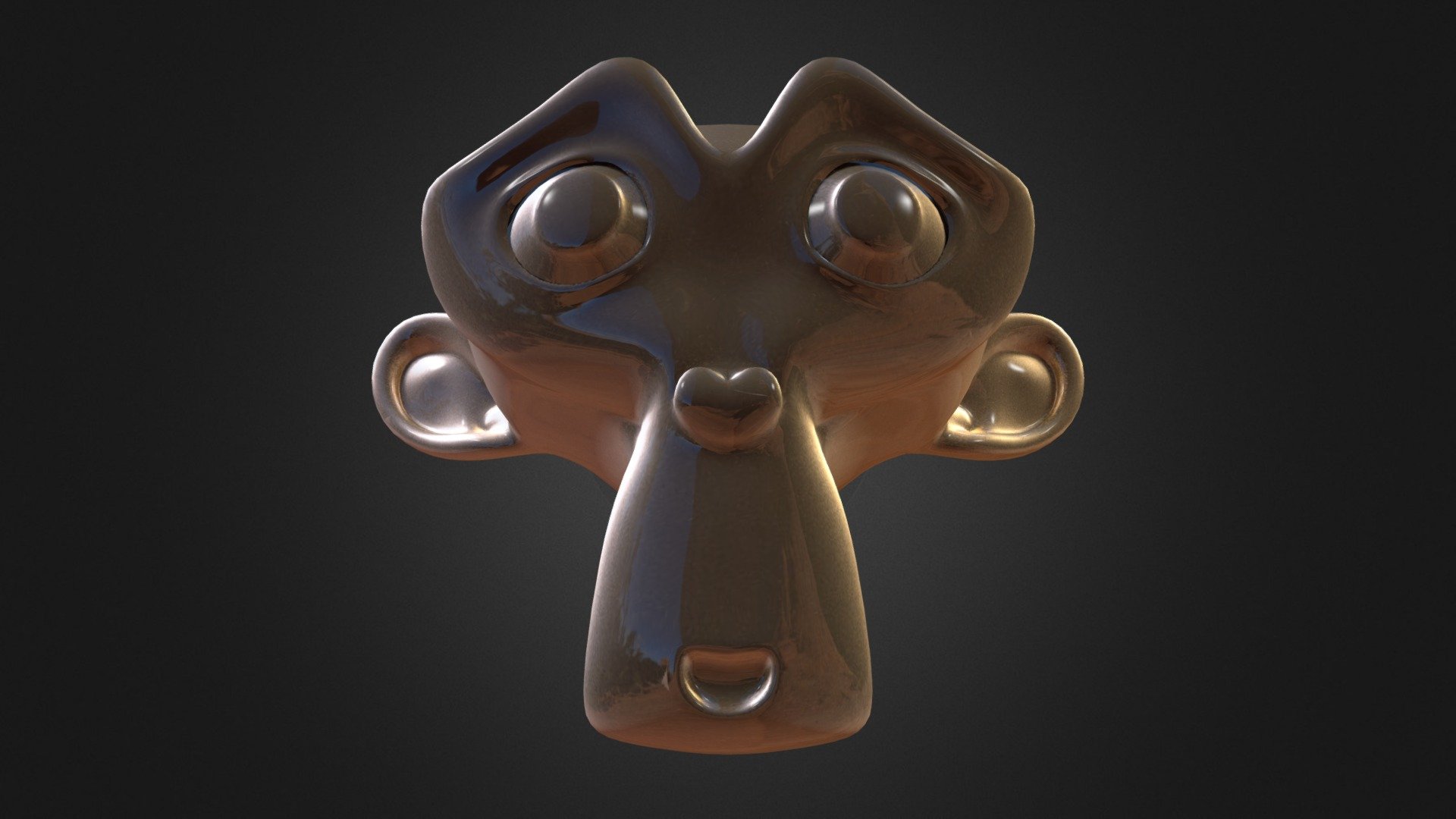 Suzanne baked cycles render test