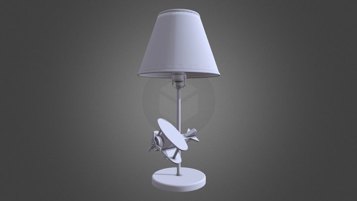 Table Lamp 3D Model