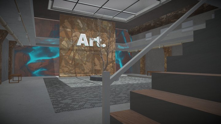 VR_Lobby_seen 3D Model