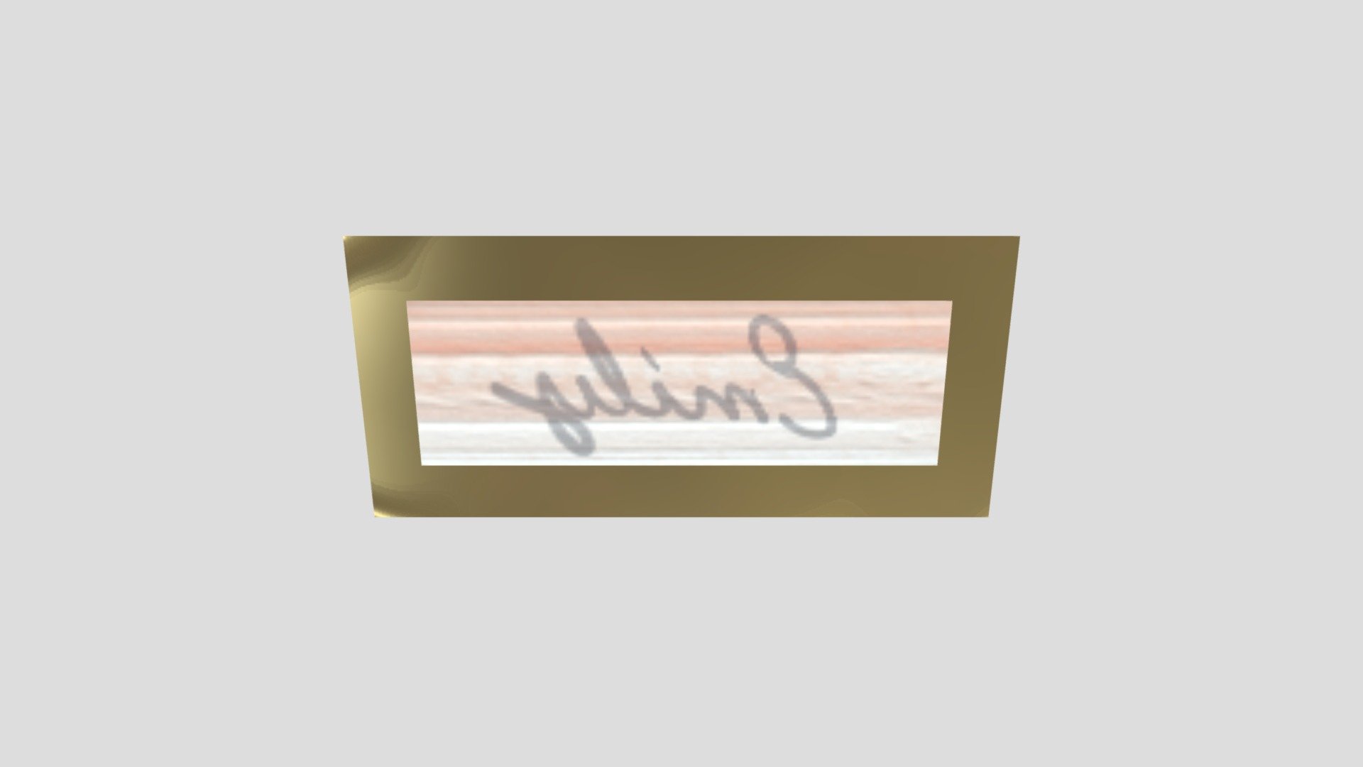 Name Plate Emily