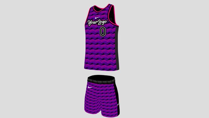 Basketball Jersy 03 3D Model