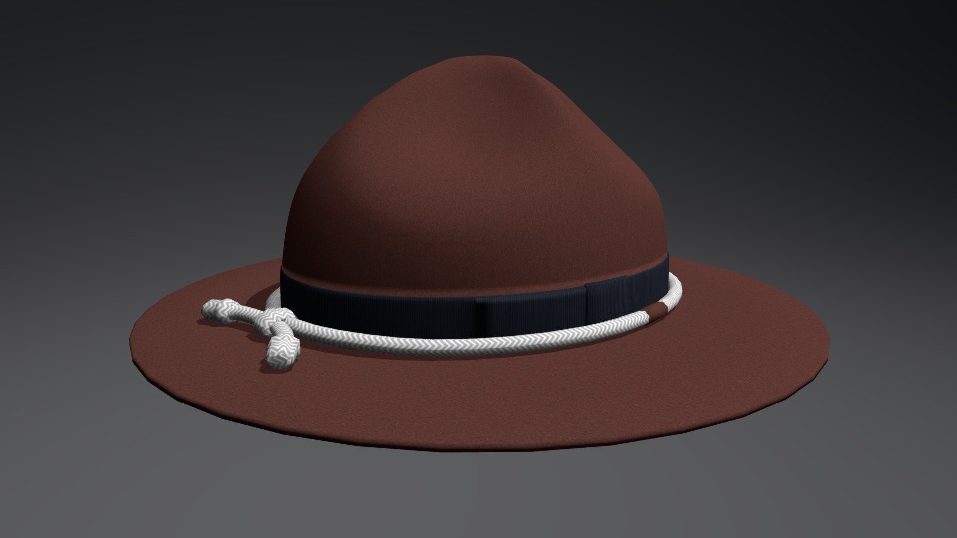 Campaign Hat (Brown) - Buy Royalty Free 3D model by shimtimultimedia ...