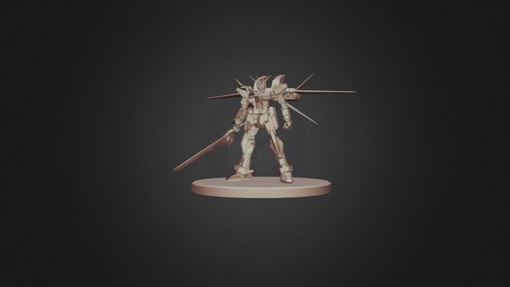 Gundam_GAT-X105E 3D Model