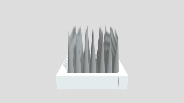 Spikes 3D Model