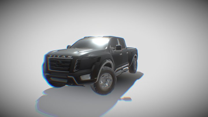 Nissan Titan 4x4 – Modello 3D gratuito STL