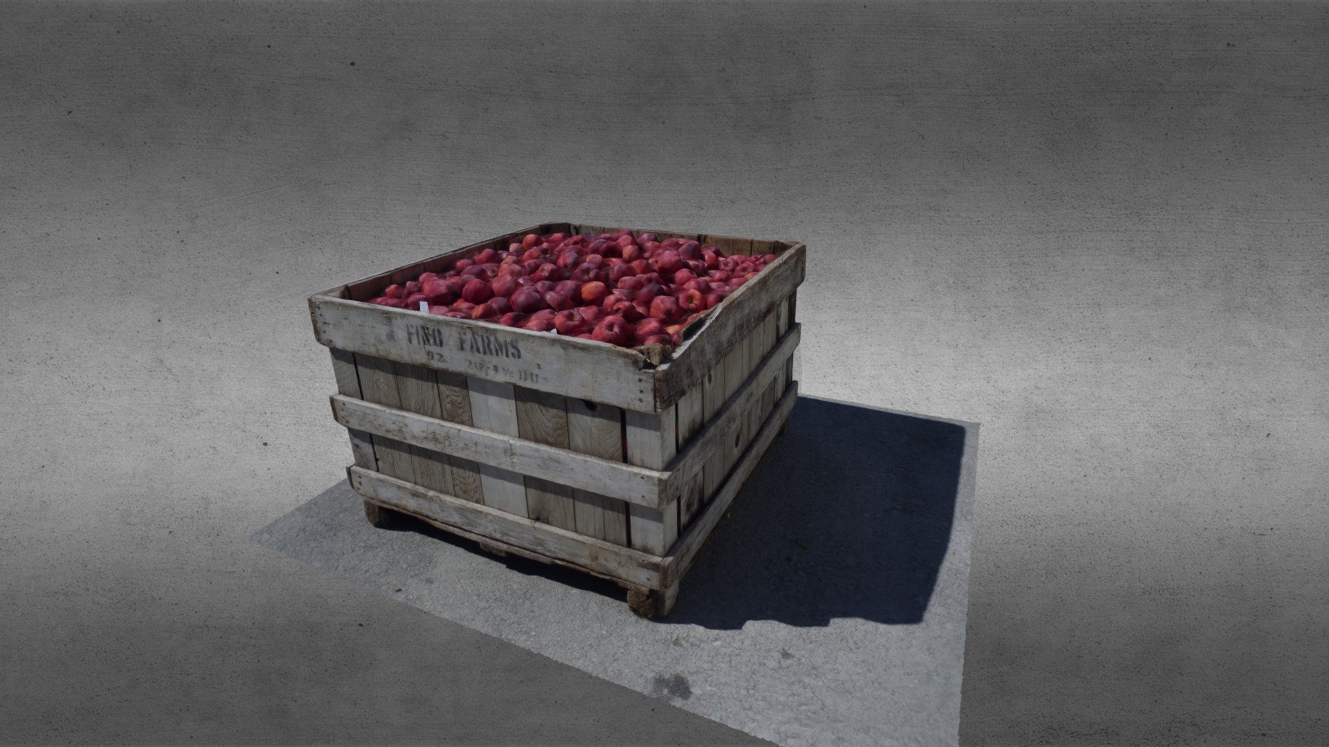 Bin Of Red Delicious