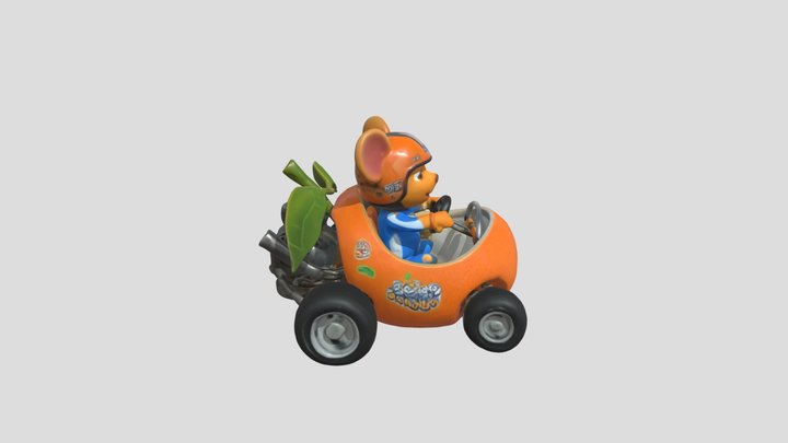 Jeesd Orange(Orange Mouse) – Modèle 3D gratuit STL