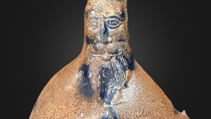 Bartmann Jug | Baardmankruik – Modello 3D gratuito STL
