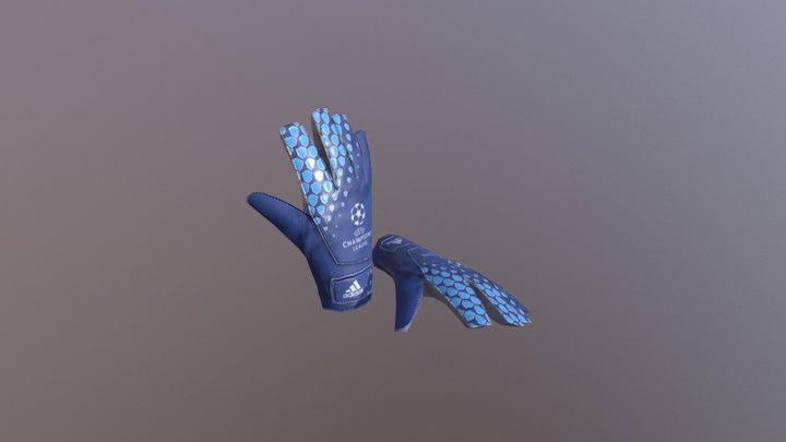 Gloves FBX 3D Model