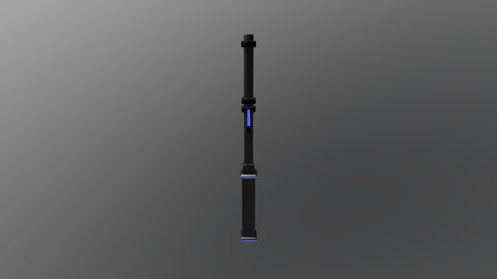 Sci-Fi lamp 3D Model