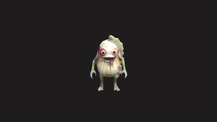 Gyoza Zombiedad –  Zombie Dumpling 3D Model 3D Model