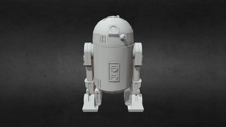 R2D2 3D Model