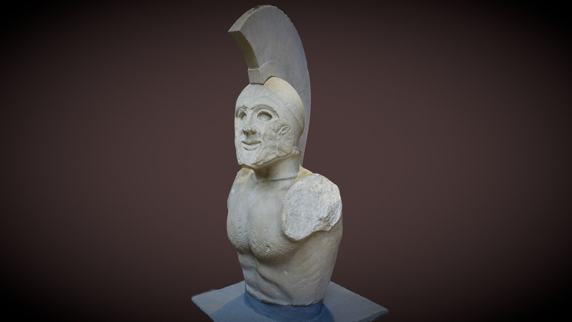 Crested figure, Museum of Classical Archaeology