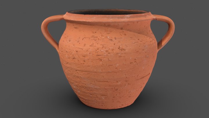 Clay pot 3D Model