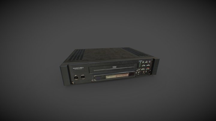 Video-recorder 3D models - Sketchfab