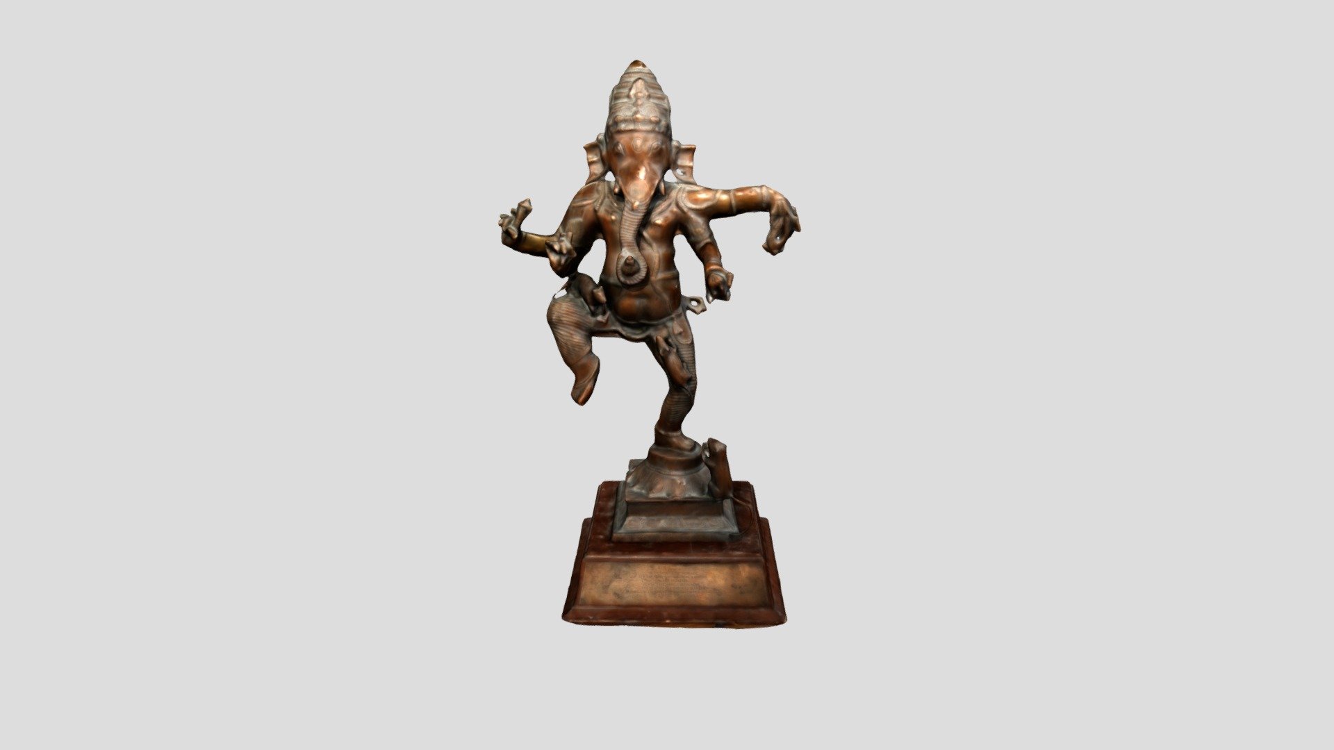 Статуэтка Ганеши от клуба Эйзенштейна в Индии - 3D model by The State ...