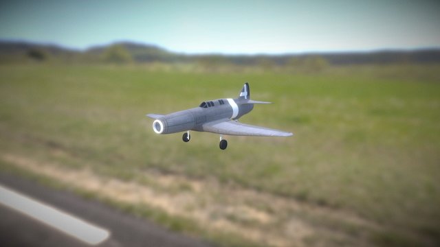 Campini - Caproni C.C.2 3D Model