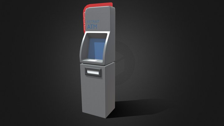 cash dispenser 3D Model