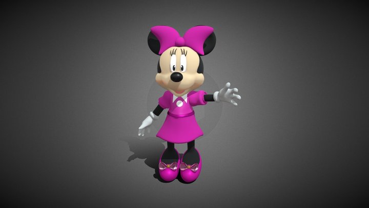 Minnie Mause 3D 3D Model