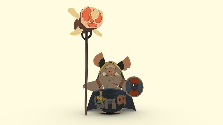 Orc 3D Model