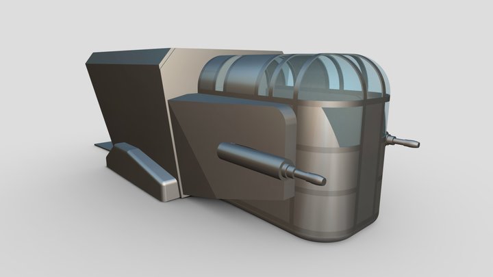ship g 3D Model
