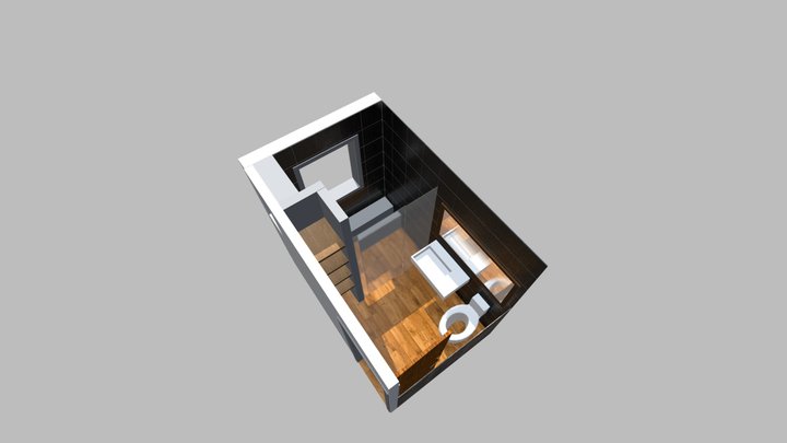 Bathroom reno visualization - version 2 3D Model