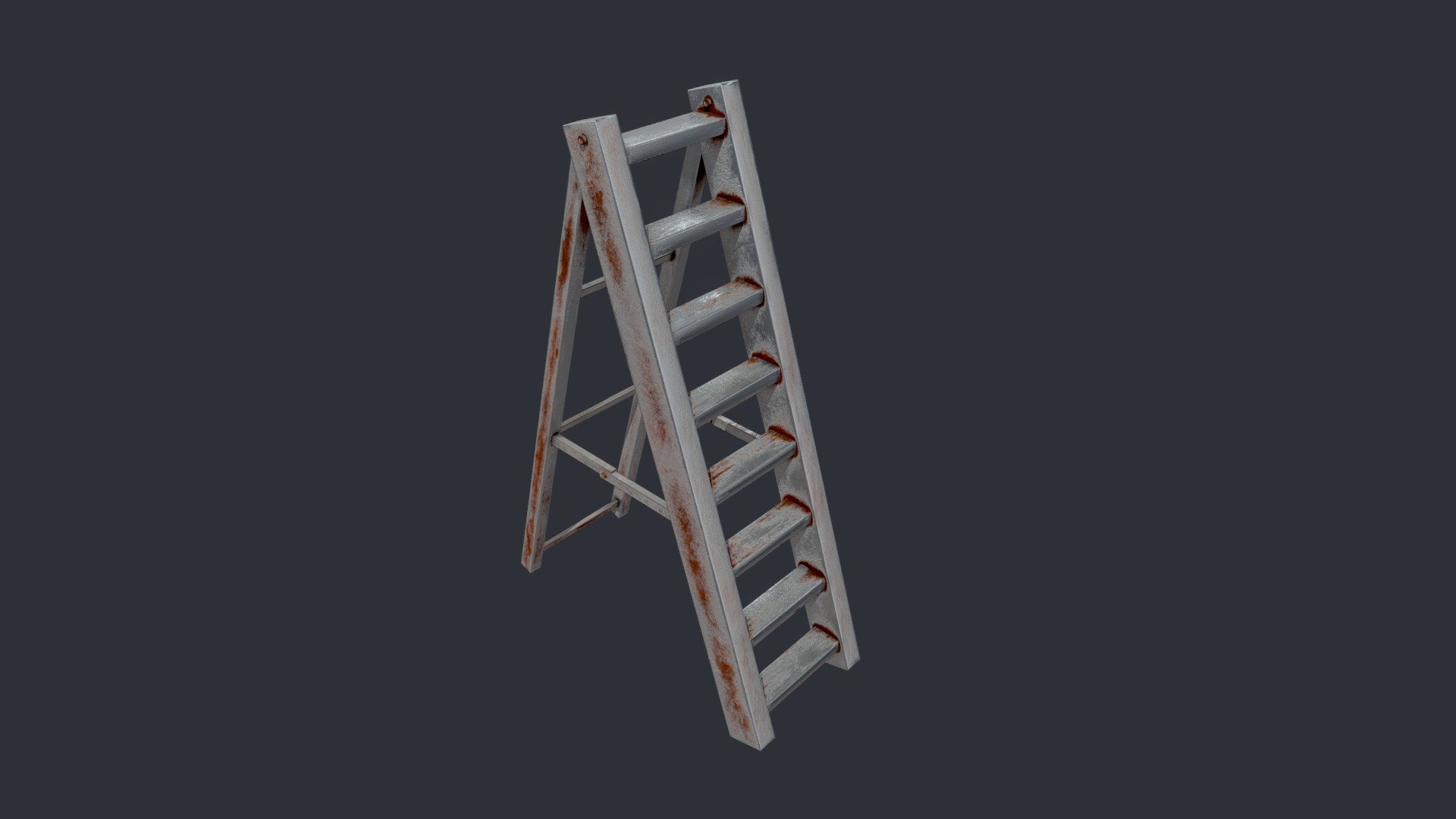 Rusty Ladder - Download Free 3D model by Lewis_007 [6ddb866] - Sketchfab