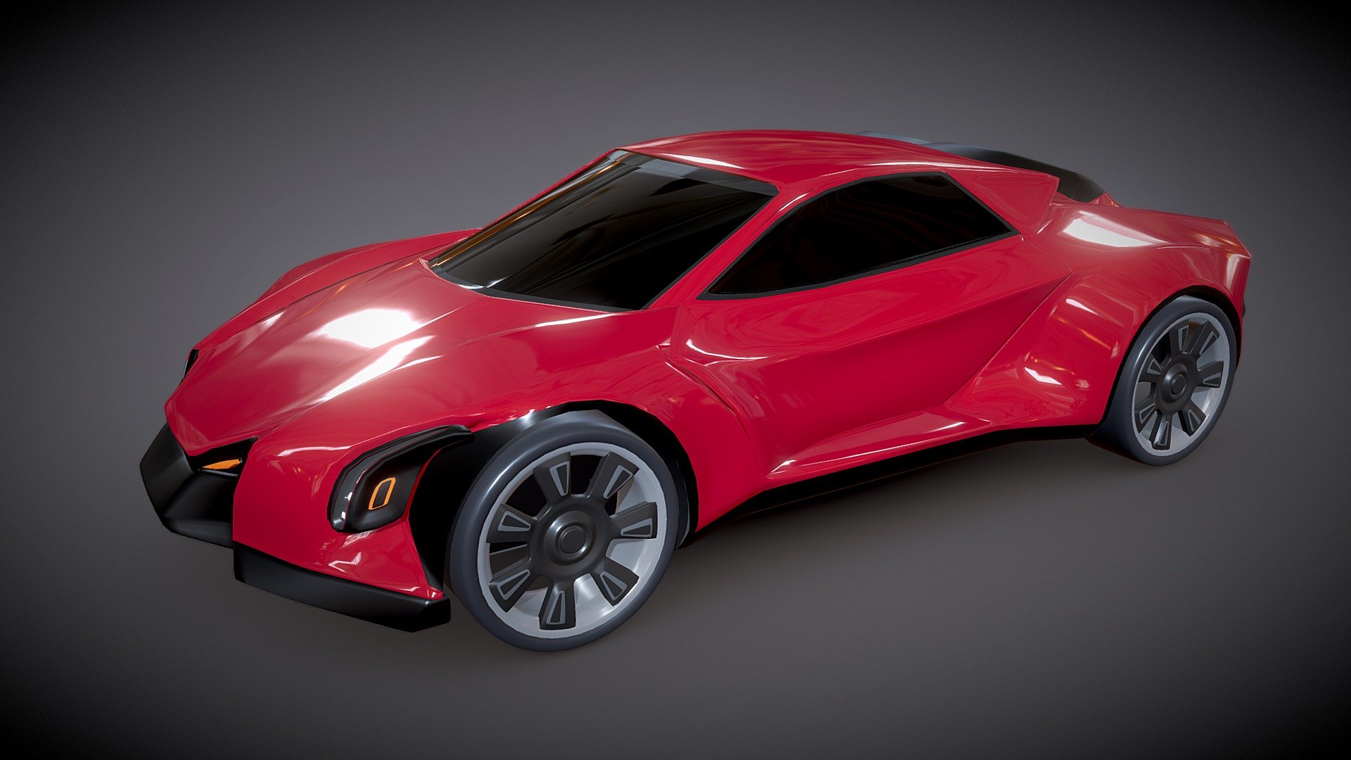 Blendeox futuristic concept car - Buy Royalty Free 3D model by kolani3d ...